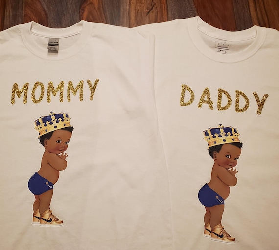 Daddy To Be Little Royal Prince Baby Shower Party T-Shirt Daddy To Be Little Royal Prince Baby Shower Party T-Shirt