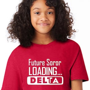 Delta Sorority "Future Soror Loading" t-shirt Bild 1