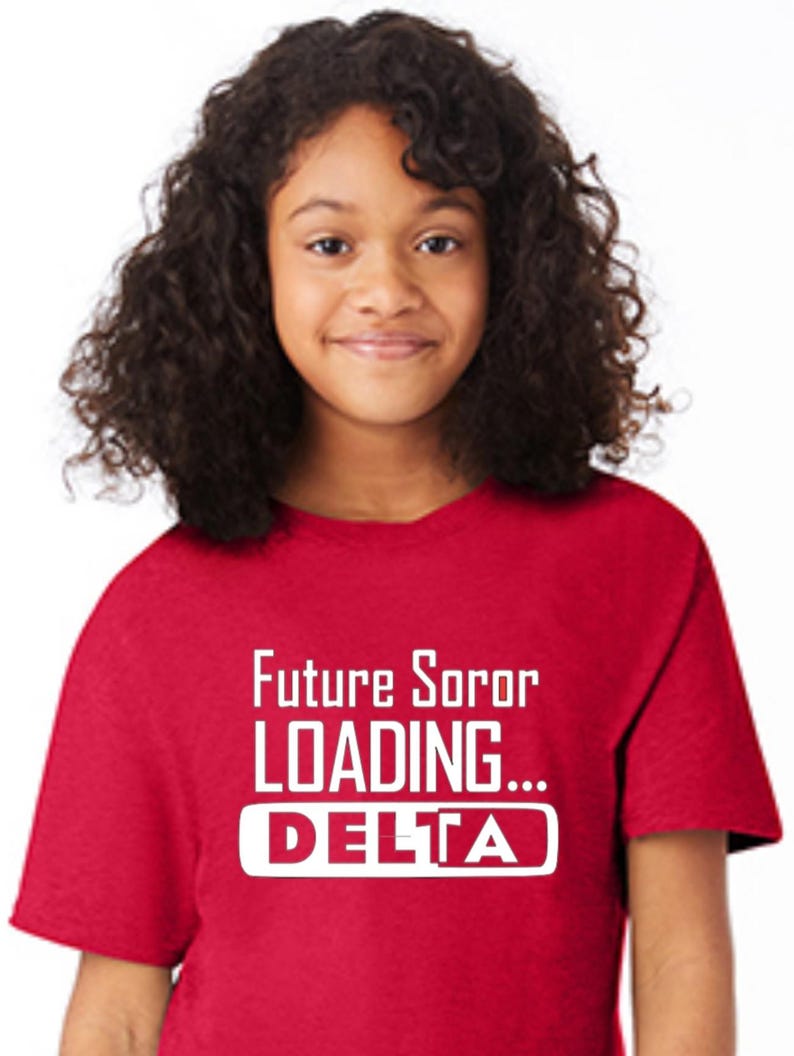 Delta Sorority "Future Soror Loading" t-shirt Bild 1