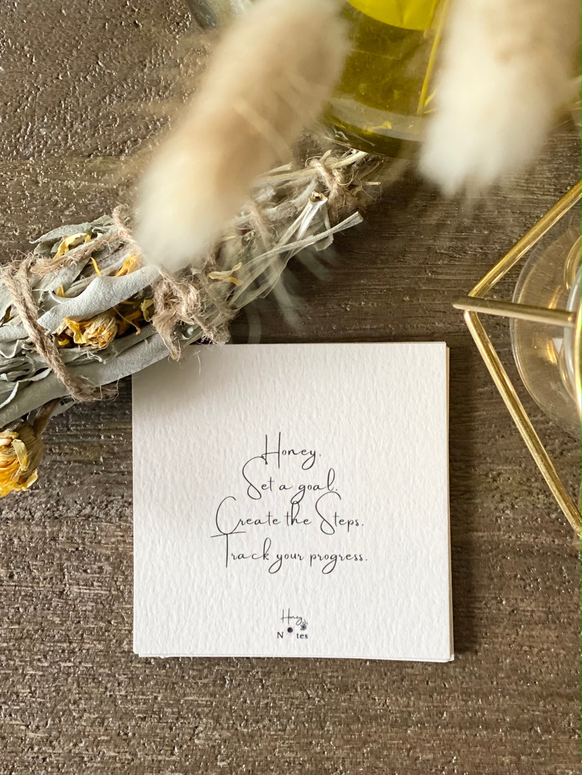 Honey Notes: Goal-getter Edition - Etsy