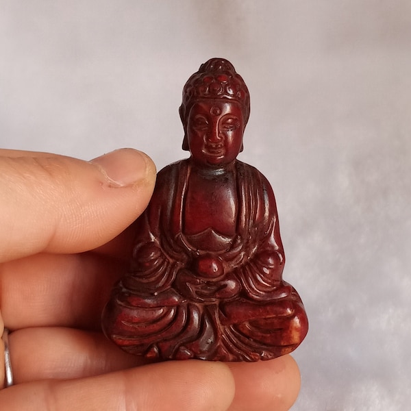 Antique Chinese  jade carved Kwan-yin statue   K415