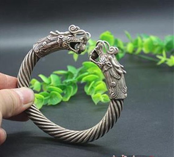 Fenrir Head Viking Bracelet – Epic Loot Shop