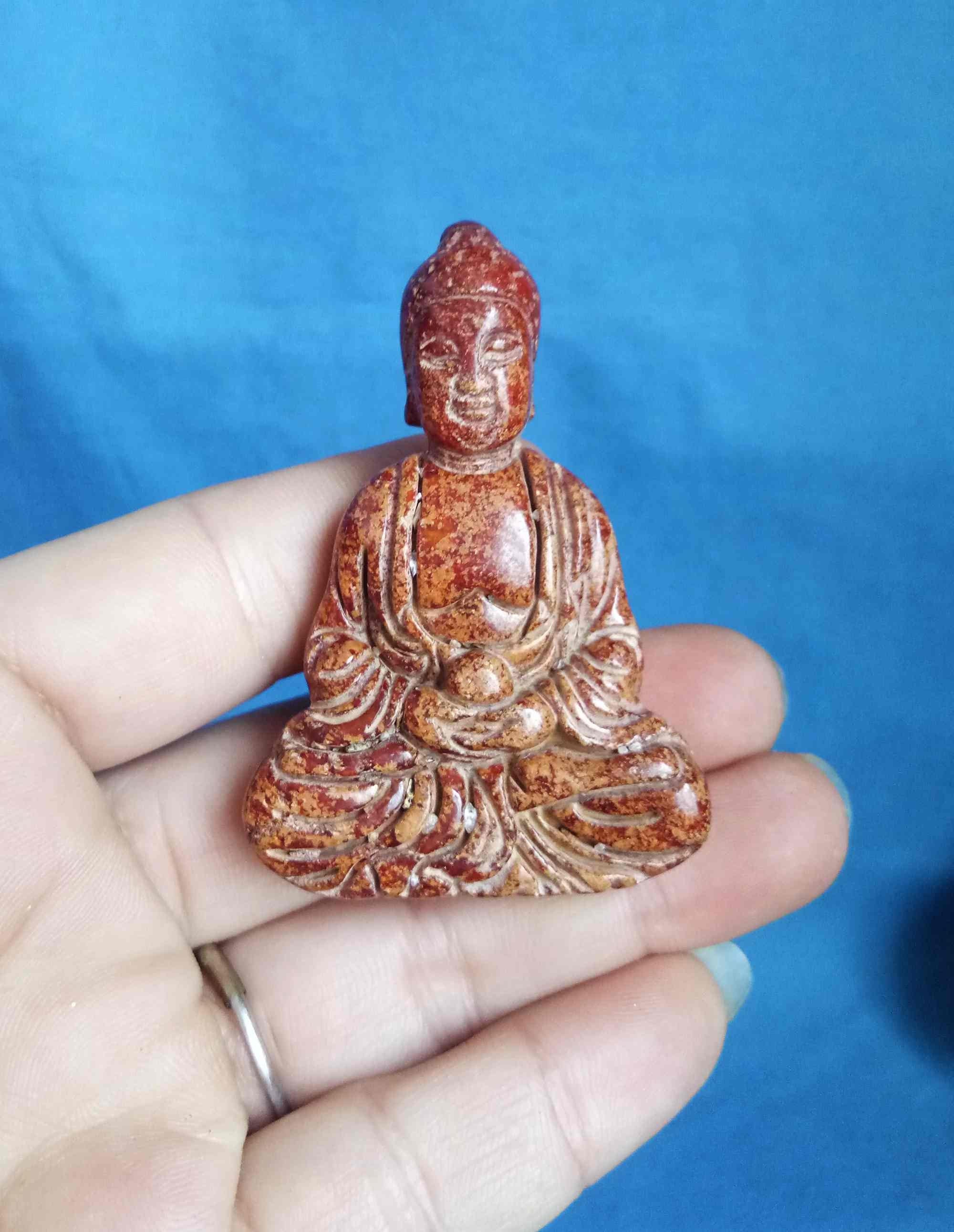 Antique Chinese jade carved Kwanyin statue A19 Etsy