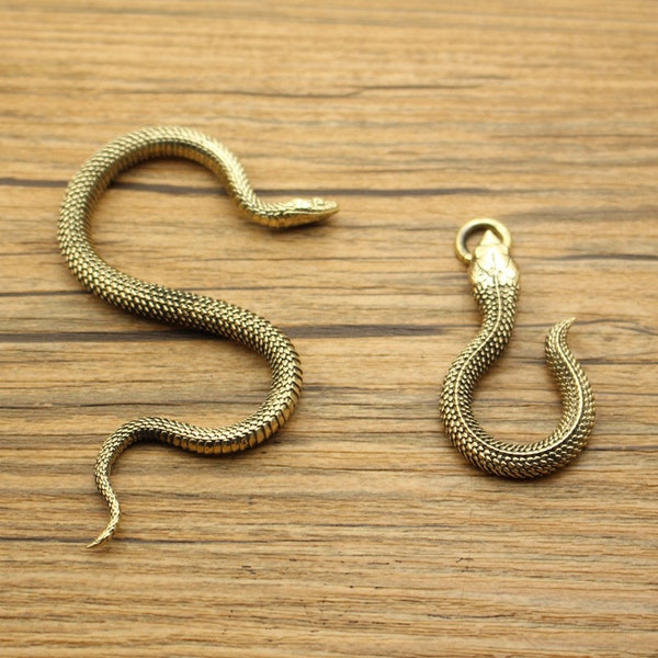 Snake Keychain - Etsy