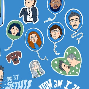 Severance-Inspired Vinyl Sticker Set – Pack of 19
