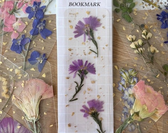 birth flower bookmarks - see description for details