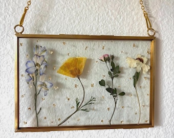custom birth flower frame