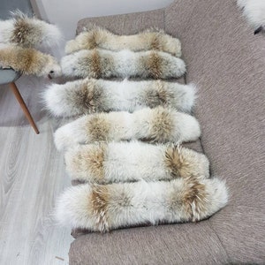 Coyote fur trim for Canada Goose all models with YKK zippers same as CG and for top brands jackets...Premuim fur from Canada. image 5