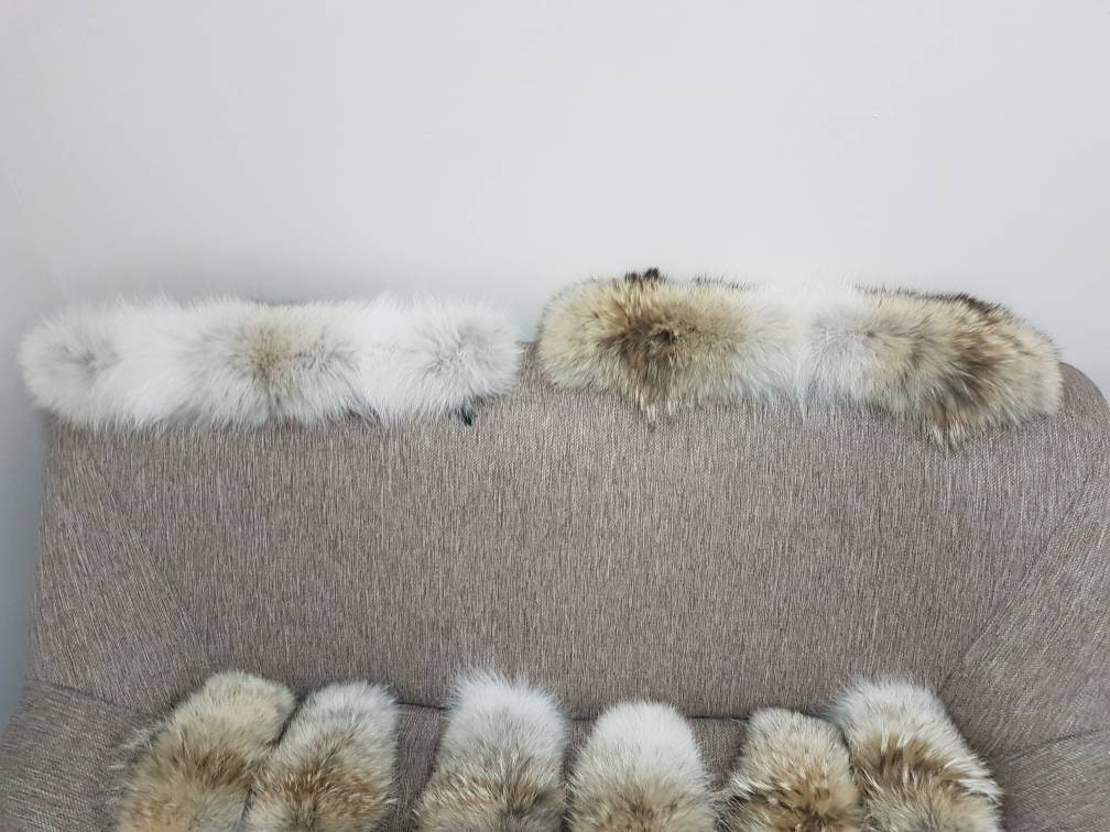 Coyote Fur Trim for Canada Goose With YKK Zippers Same as CG Etsy UK