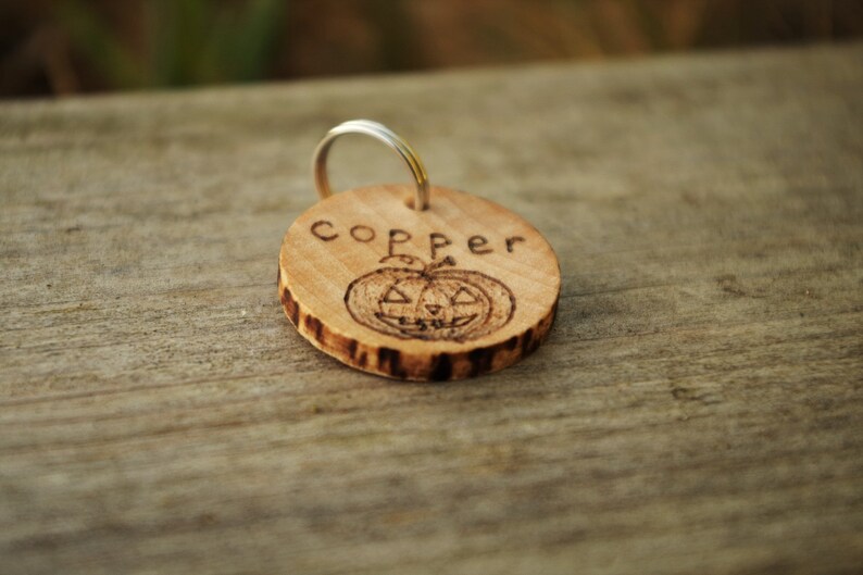 Jack O/' Lantern Dog Tag