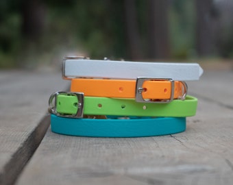 3/8" Biothane Dog Collar