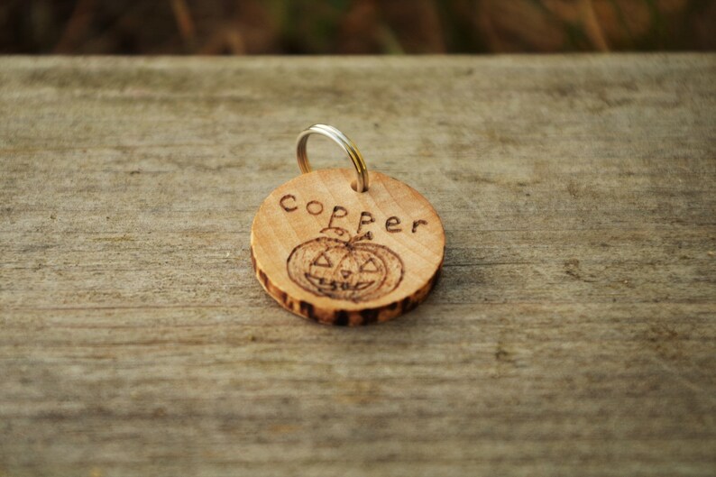 Jack O/' Lantern Dog Tag