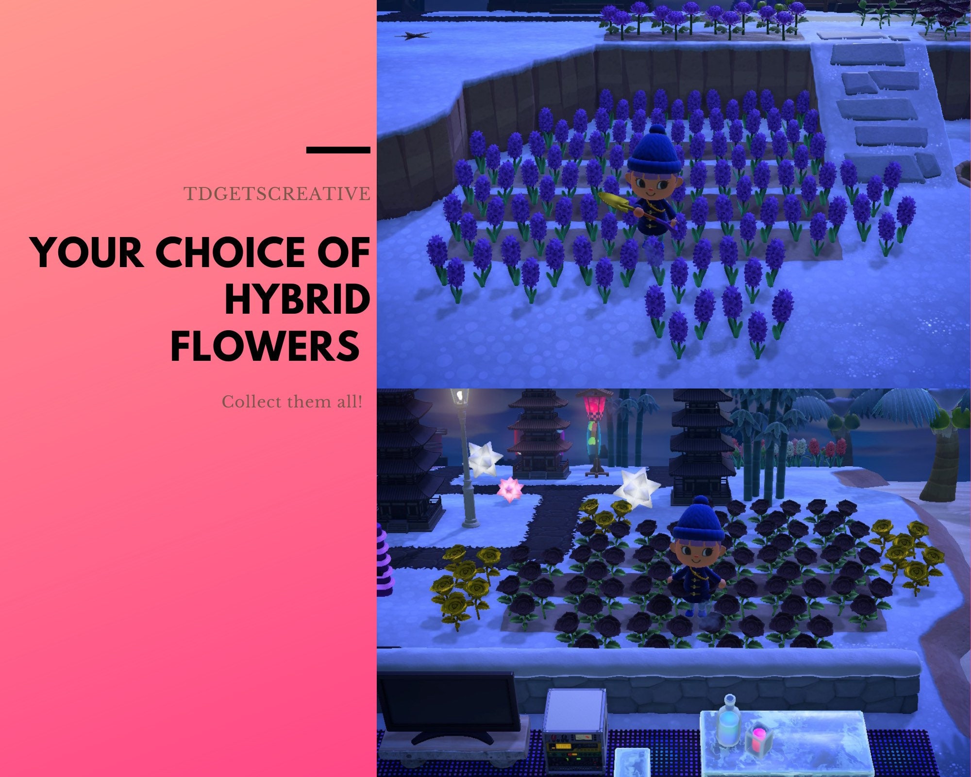 ACNH Hybrid Flowers Etsy