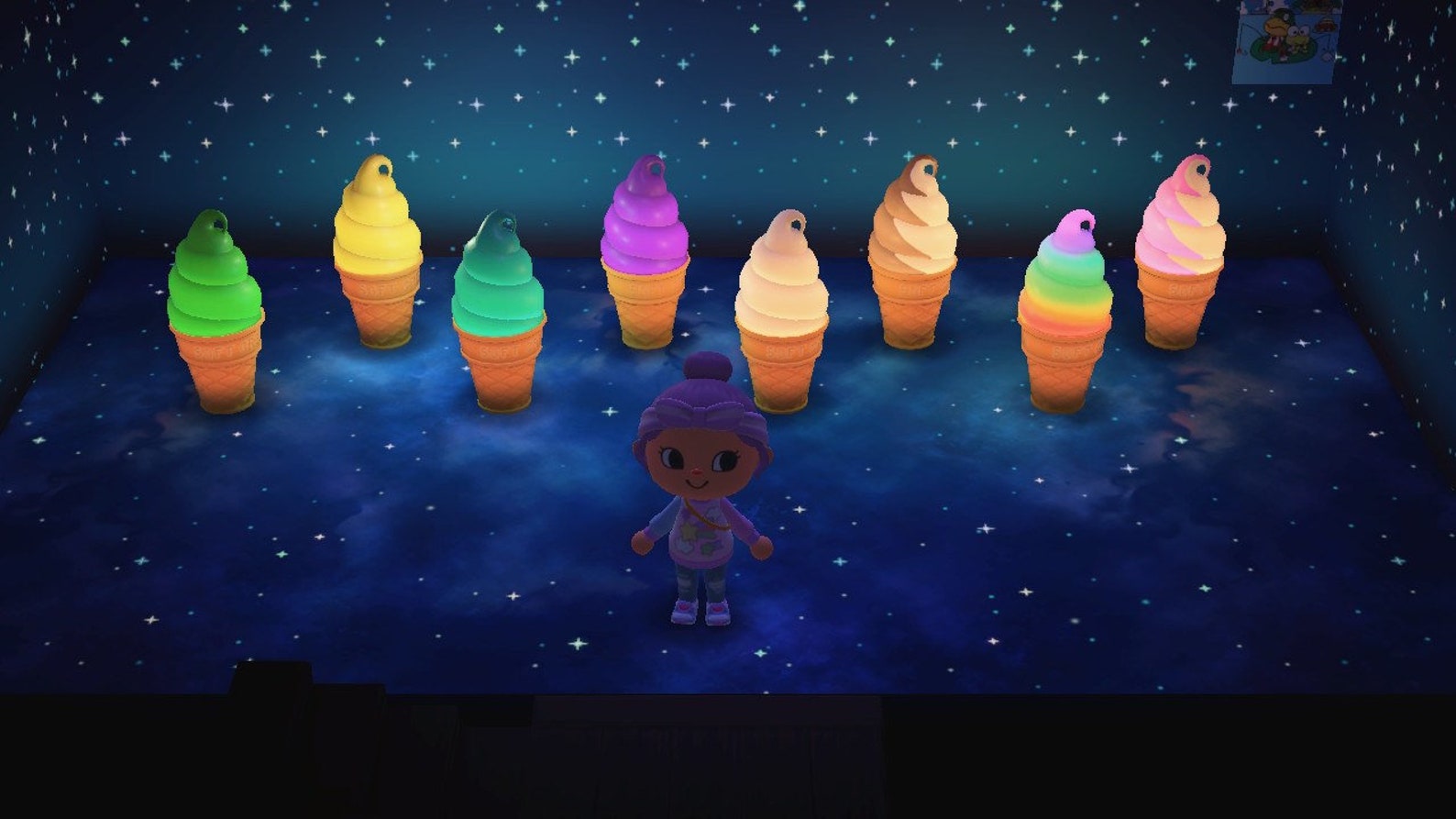 ACNH Softserve Lamp Set Etsy