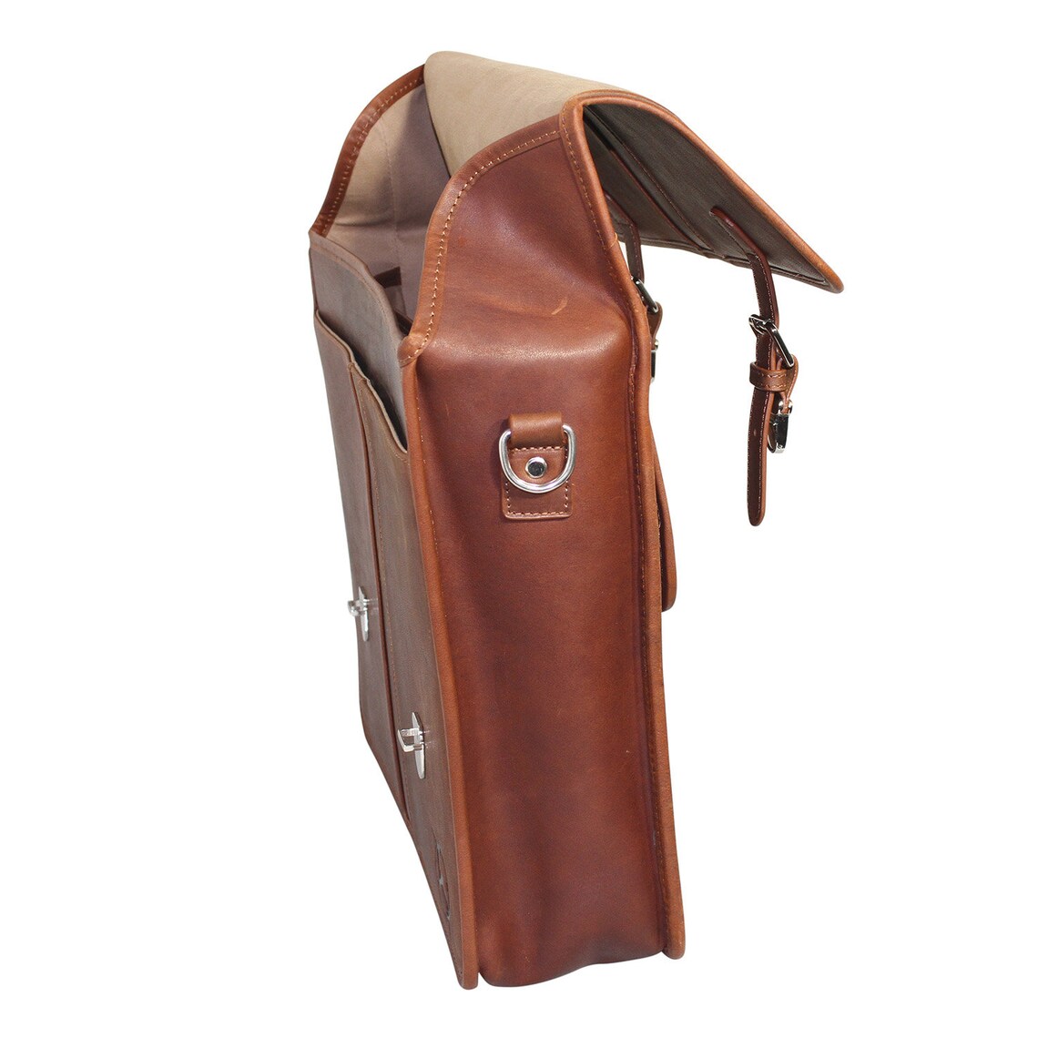 Full Leather Professional Pannier Commuter Bag Etsy