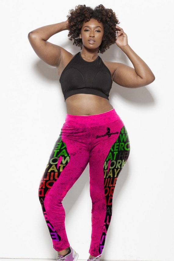 Sale Women/'s Plus Size Active Wear Leggings Geometric Print Gym Exercise Stretch