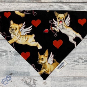 Valentine&#39;s Dog over the collar bandana, Special Celebration, Pet Scarf