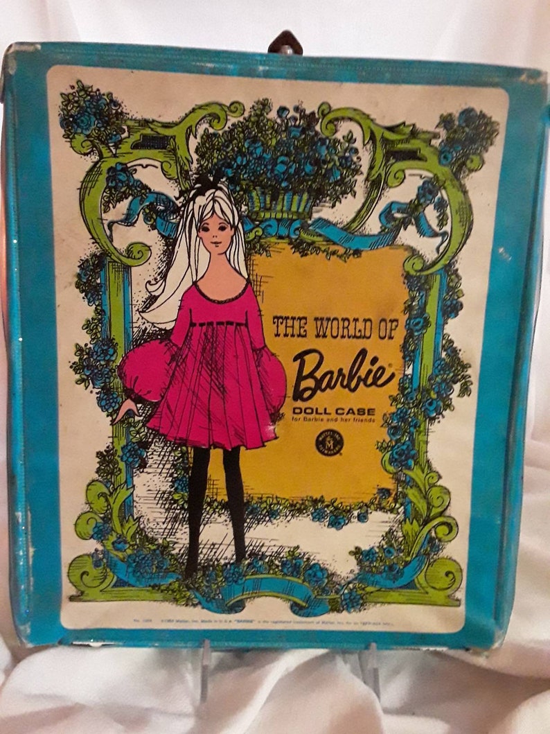 the world of barbie doll case 1968