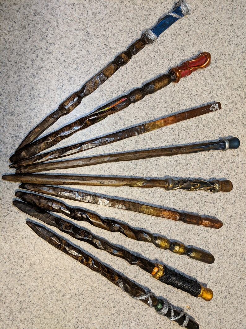 Handcrafted Wands Customizable Etsy