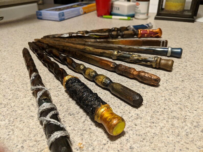 Handcrafted Wands Customizable Etsy