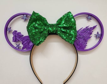 Part of your world Sea Princess ears WITH BOW, mouse ears
