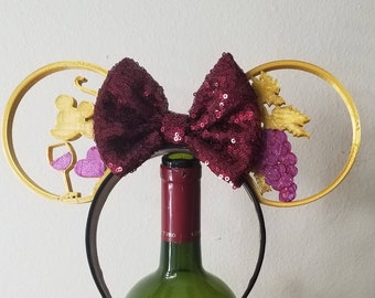 WINE TIME , food and wine 3d mouse ears