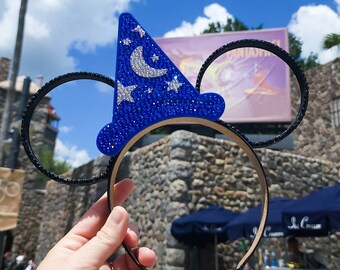 3D Mouse Ears with sorcerer hat