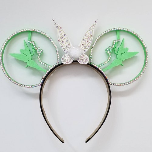 PIXIE,3D Ears with Rhinestones