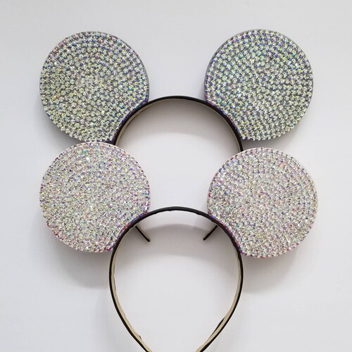 Rhinestone "Wishes" 3D Mouse Ears