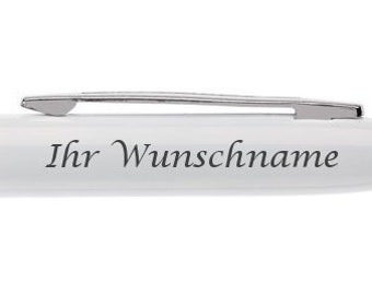 schwarz mit 7 verschiedenen Stylusfarben 7x Touchpen Kugelschreiber// Farbe