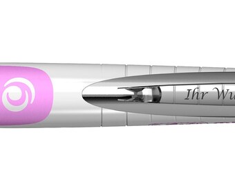Farbe Füllhalter Herlitz Kalligrafie-Set /"My.Pen /" mit Gravur rosé
