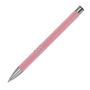 Kugelschreiber aus Metall mit Gravur / Farbe: rose' Bild 4
