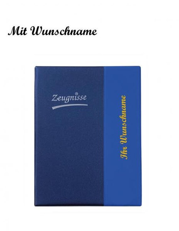 Idena 20105 Idena Zeugnismappe DIN A4, 10 Hüllen