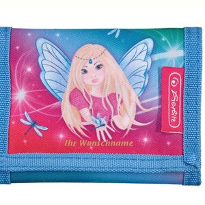 Herlitz Kinder Geldbörse mit Gravur / Geldbeutel / Portemonnaie / "Fee"