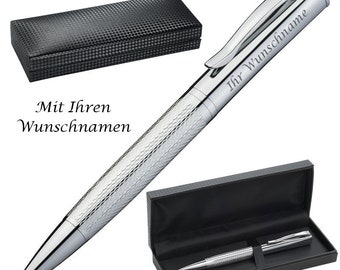 Kugelschreiber mit Gravur / aus Metall / in einer Geschenkbox