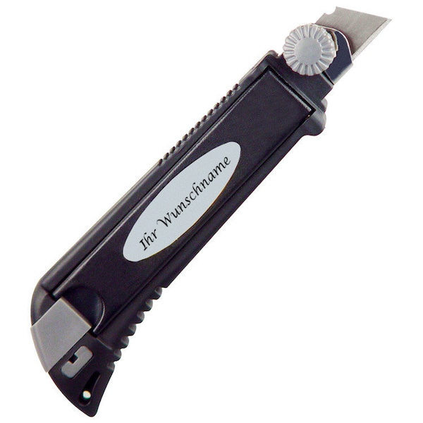 All-round work knife with engraving / cutter