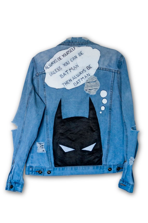 batman denim jacket