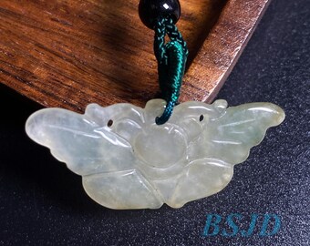 Butterfly beads Natural Grade A Jade Beads Kid baby Burma Myanmar Jadeite Jewelry DIY Earrings Jewelry gift Jade supplies