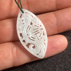 Phoenix Cut Natural Grade A Jade Spacer Round Beads Burma Myanmar Jadeite Jewelry DIY Earrings Jewelry gift Jade supplies
