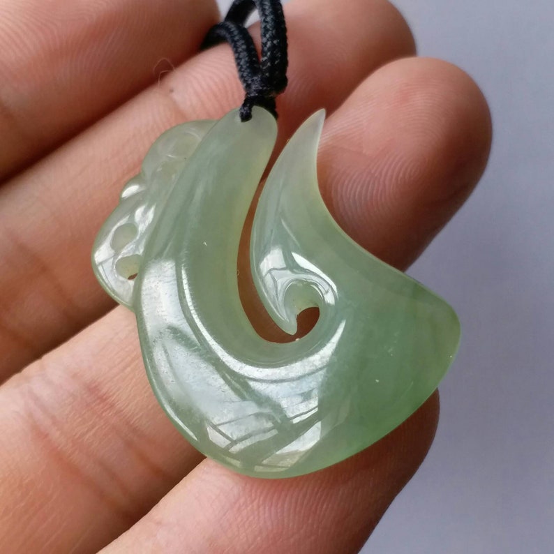 Top Carved Natural Pure Green Nephrite Jade Greenstone - Etsy