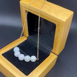 Round beads links Natural Grade A Jade round donut Beads Burma Myanmar Jadeite Jewelry With S925 chain DIY Earrings Jewelry gift