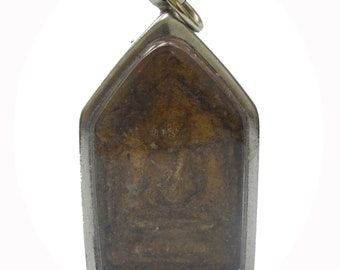 Lucky Jewelry Amulets Phra Sivalee Siwalee Thai Mini Buddha Buddhist Amulet Statue Lucky Trade Money Rich Pendant