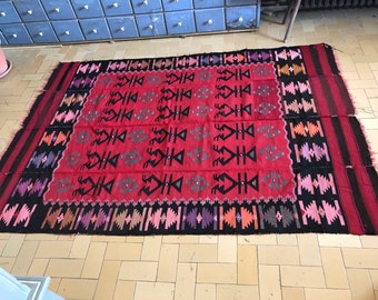 Antique Pirot Kilim