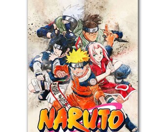 Naruto Anime manga 8 Stücke A3 Poster Wand Kunst 