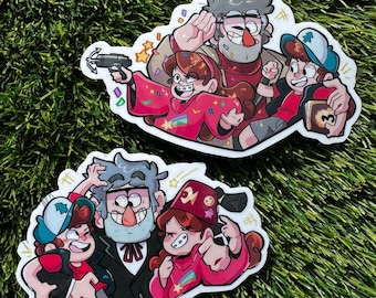 Favourite Grunkles Stickers