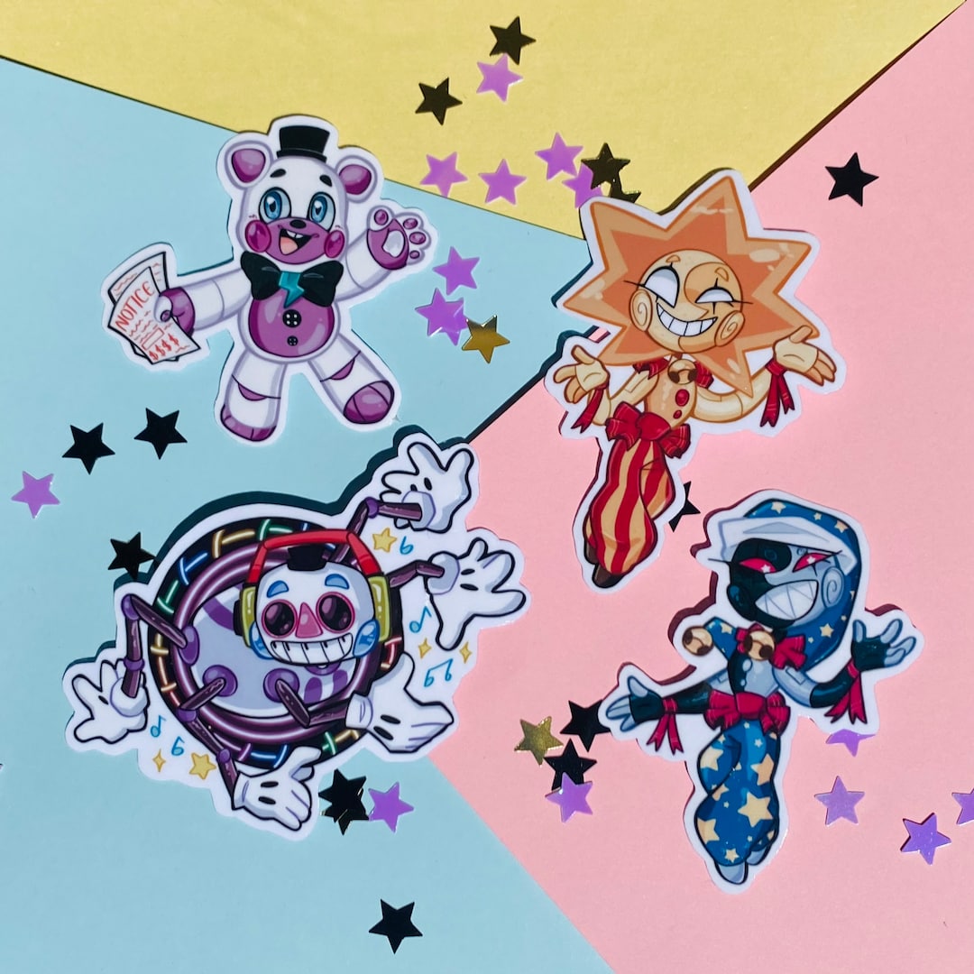 FNAF SB Stickers! - Etsy