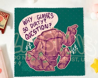Glasses dirty? | Rocky Help Statement.