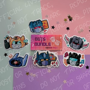 Paquete de pegatinas TF Bots Bundle