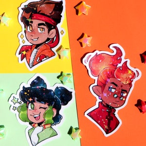 Lmk Traffic light Trio Stickers!