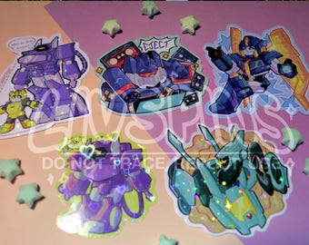 various TF large stickers
